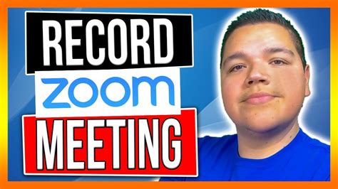 How To Record A Zoom Meeting Youtube