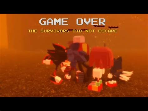 Sonic Exe The Disaster Experimental Mode Roblox Gameplay Youtube