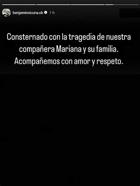 El Desgarrador Mensaje De Benjamín Vicuña A La Actriz Chilena Mariana