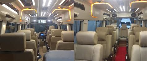 Seater Luxury Pkn Modified Tempo Traveller Hire In Delhi