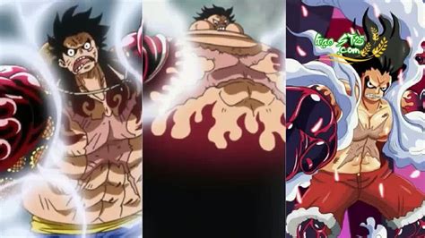 All Forms Of Luffys Gear 4th Youtube