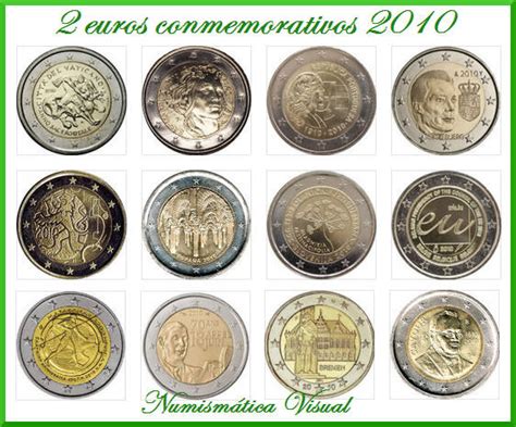 Todas Las Monedas De Euros Conmemorativas Numismatica Visual