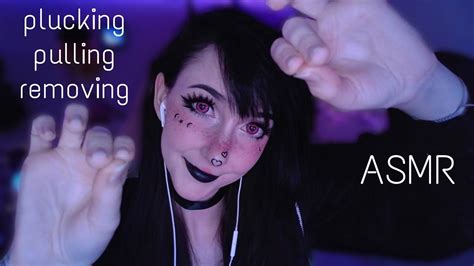 Asmr ☾ Plucking And Pulling Away Your Worries 💕 [negative Energy Removal