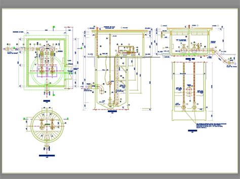 Estación De Bombeo En Autocad Descargar Cad Gratis 32004 Kb