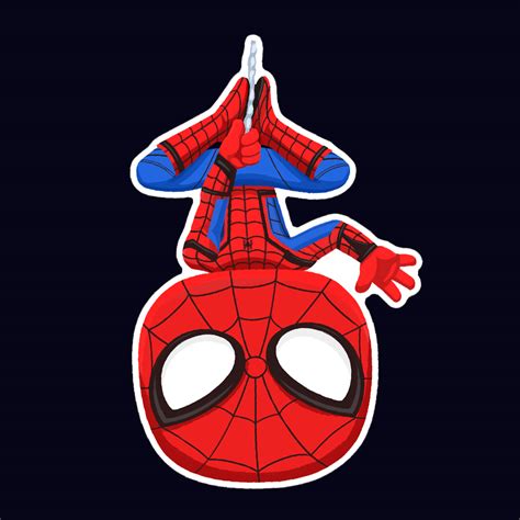 Vinyl Spiderman Sticker On Storenvy