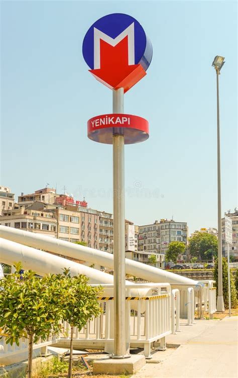 Istanbul Metropolitan: Stations and Subway Trains. Turkey. Editorial ...