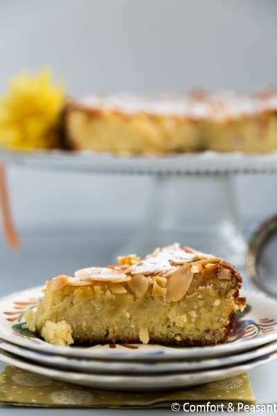 FLOURLESS LIMONCELLO RICOTTA CAKE - Comfort & Peasant