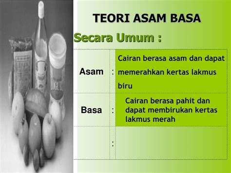 Ppt Teori Asam Basa Powerpoint Presentation Free Download Id78826