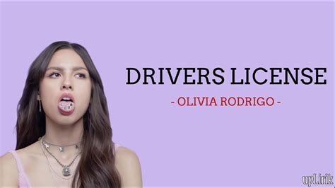 Olivia Rodrigo Drivers License Lirik Dan Terjemahan Youtube