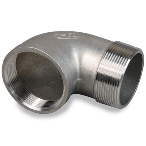 1 12 Bsp Malefemale Elbow Anglo Stainless