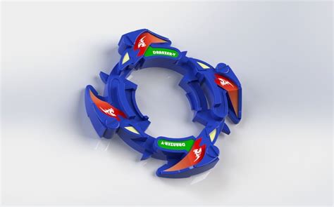 Dranzer V Beyblade 3d Model 3d Printable Cgtrader