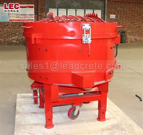 Kg Castable Pan Refractory Mixers Leadcrete Engineering Machinery