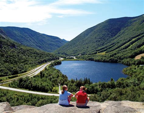 Artist S Bluff And Bald Mountain Franconia Notch Nh