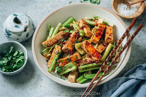 Easy Tofu And Celery Salad Omnivore S Cookbook