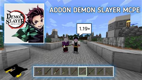 Addon Demon Slayer Mcpe 1 19 Minecraft YouTube