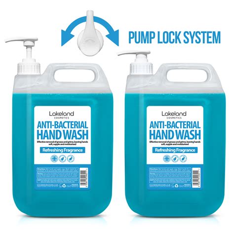 Anti Bacterial Soap Hand Wash 5l Lakeland Cosmetics