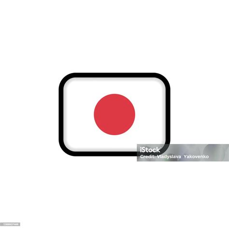 Vetores De Bandeira Do Japão Bandeira Nacional Do Japão Símbolo Japonês