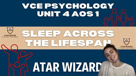 Vce Psychology Unit Aos Sleep Across The Lifespan Youtube