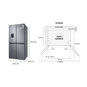 Frigorífico americano RF48A401EM9 EF Comprar ELECTRODOMÉSTICOS