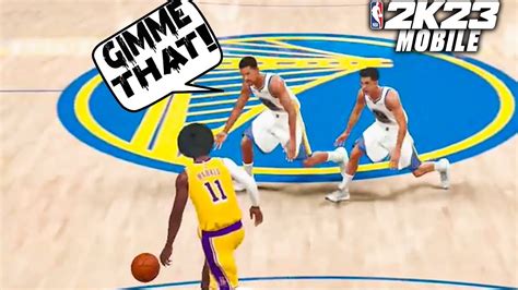 I Got JUMPED In My NBA Debut NBA 2K23 Mobile My Career Ep 2 YouTube