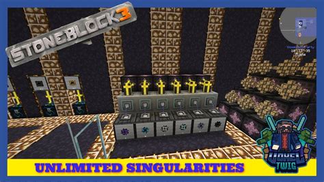 Stoneblock Ep Fully Automated Emc Singularities Youtube