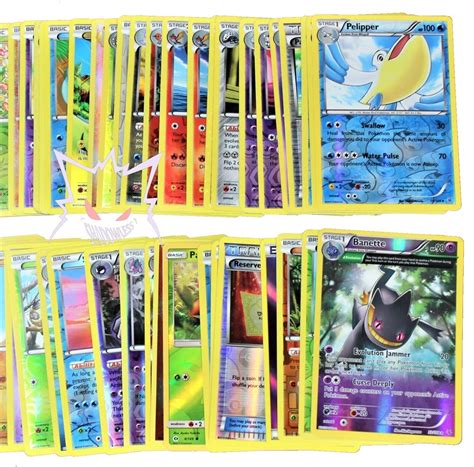 Pokemon TCG 100 Card Lot 1 Ultra Rare 8 Holos 6 Black Star Rares 85