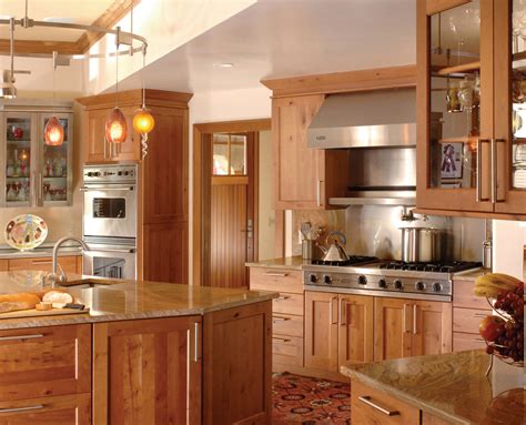 Ovation Cabinetry Rustic Alder Shaker Style Kitchen Walzcraftwalzcraft