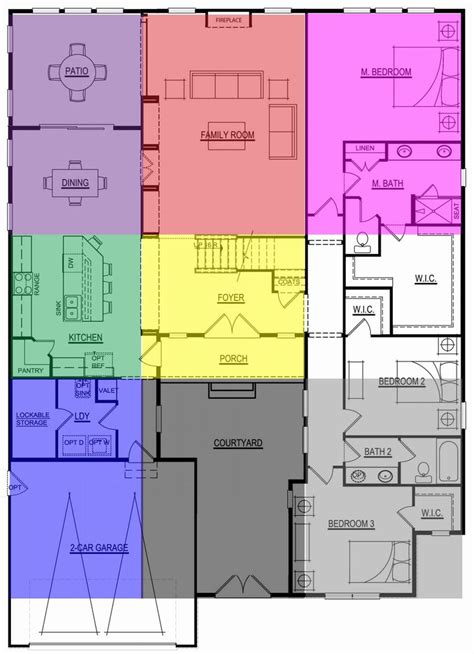 Feng Shui House Layout Diagram