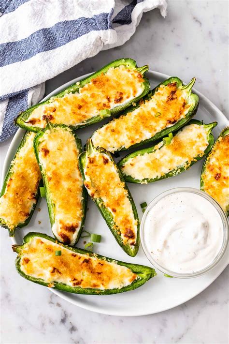 Air Fryer Jalapeño Poppers Plated Cravings