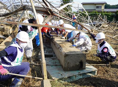 被災地で活動するボランティアが必要です 日本財団