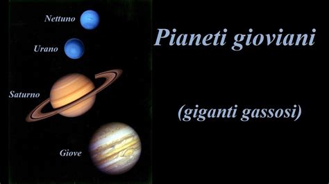 Come Sono Fatti I Pianeti Gioviani I Giganti Gassosi Giove Saturno