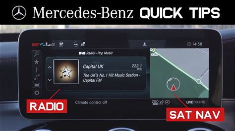 How To Split Your Mercedes C Class Screen Into Two Youtube