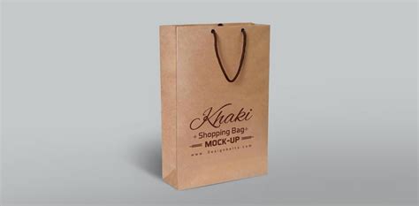 Brown Paper Bag Mockup - Mockup World