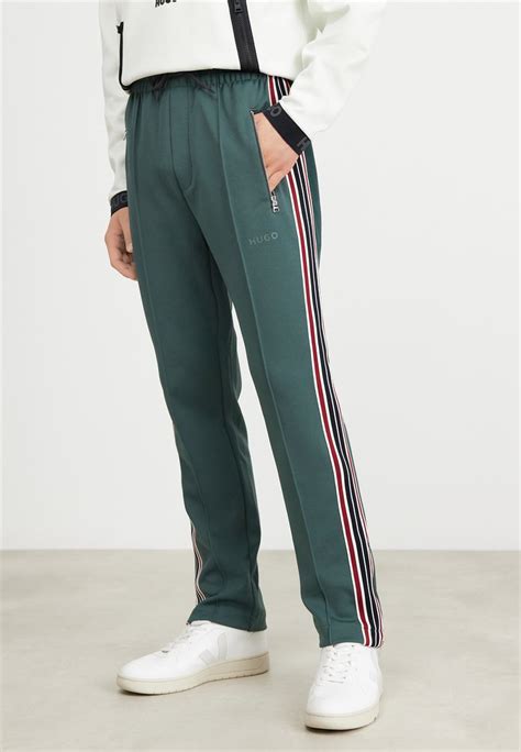 Hugo Darst Tracksuit Bottoms Dark Green Green Uk