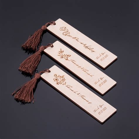 Wedding Bookmark Etsy