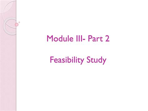 Solution Feasibility Study Studypool