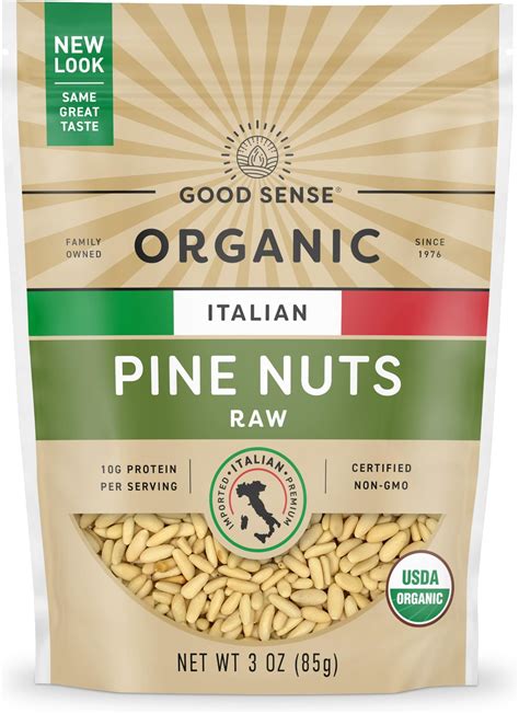 Organic Italian Pine Nuts 3oz Non Gmo Plant Protein