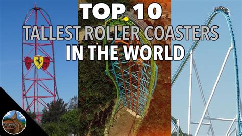 Top Tallest Roller Coasters In The World Youtube