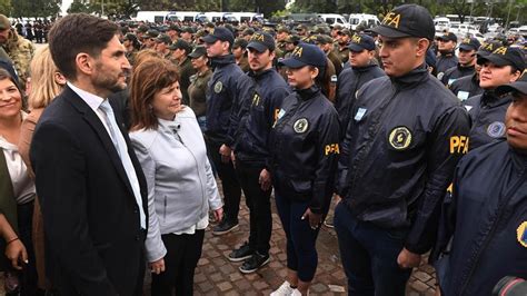 Bullrich Presentó Junto A Pullaro Su Plan Para Rosario