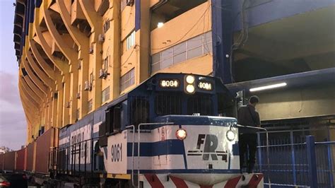 Boca descarriló el tren que pasa por detrás de la Bombonera