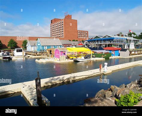 Peakes Quay And Wharf From Confederation Landing Park Charlottetown