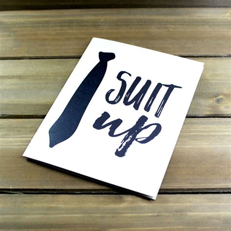 Groomsmen Proposal Suit Up Groomsman Card Best Man Card Etsy