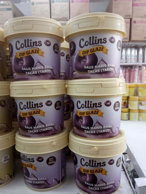 Collins Dip Glaze Saus Manis Rasa Talas Taro Kemasan Gr Lazada