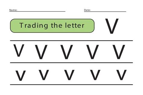 Trace Letter V Vector Art, Icons, and Graphics for Free Download
