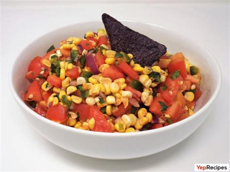 Fresh Corn And Tomato Salsa Recipe Yeprecipes