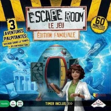 Escape Room Le Jeu Édition Familiale 2021 Jeux d Énigmes 1jour