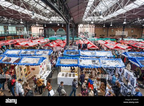 England London Shoreditch Spitafields Market Stock Photo Alamy