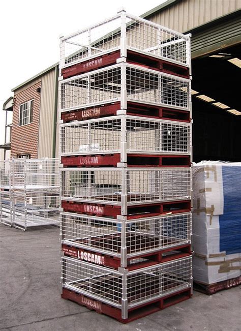 Collapsible Timber Pallet Cage Trafalgar Safety