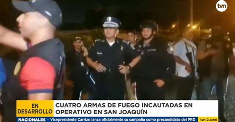 Operativos En Panamá Capturan A 12 Personas En Operativo Tras Balacera En San Joaquín