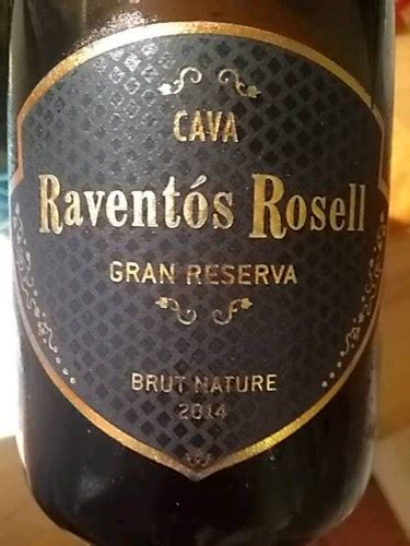 Joan Raventos Rosell Cava Gran Reserva Brut Nature Vivino